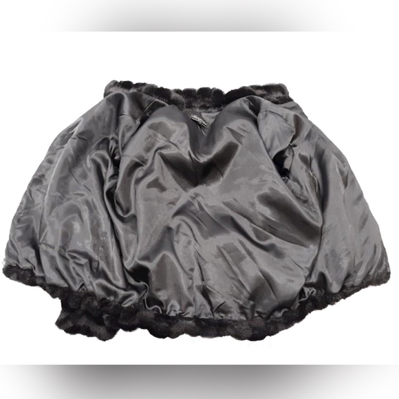Donna Salyers Fabulous Furs Black winter cot - Size 2X - Picture 6 of 7
